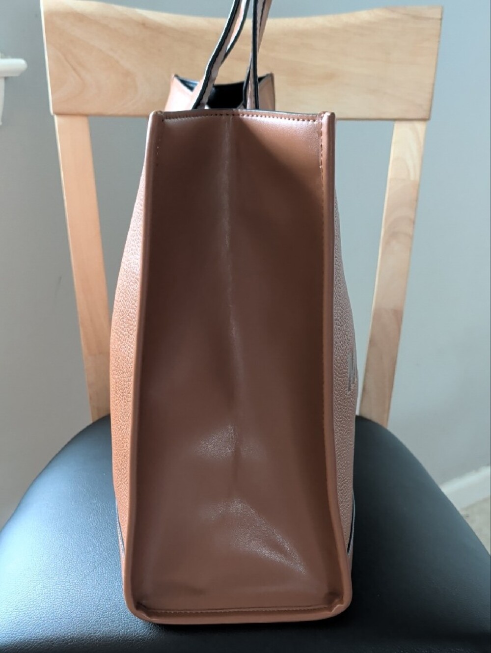 Michael Kors Cooper Logo Embossed Leather Tote/Shoulder Bag NWOT - Picture 3 of 12